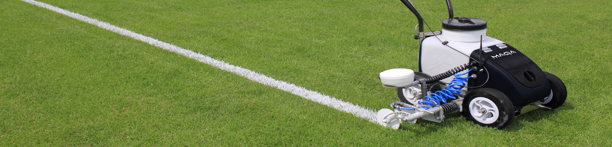 maqa marking a line on grass